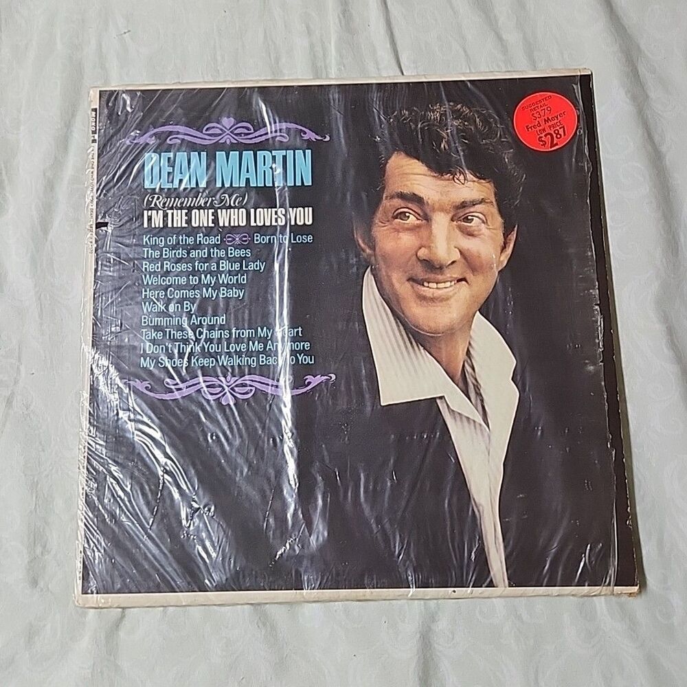 Dean Martin Remember Me Vinyl Record 1968 Vintage Jazz Pop Crooner Classic Music
